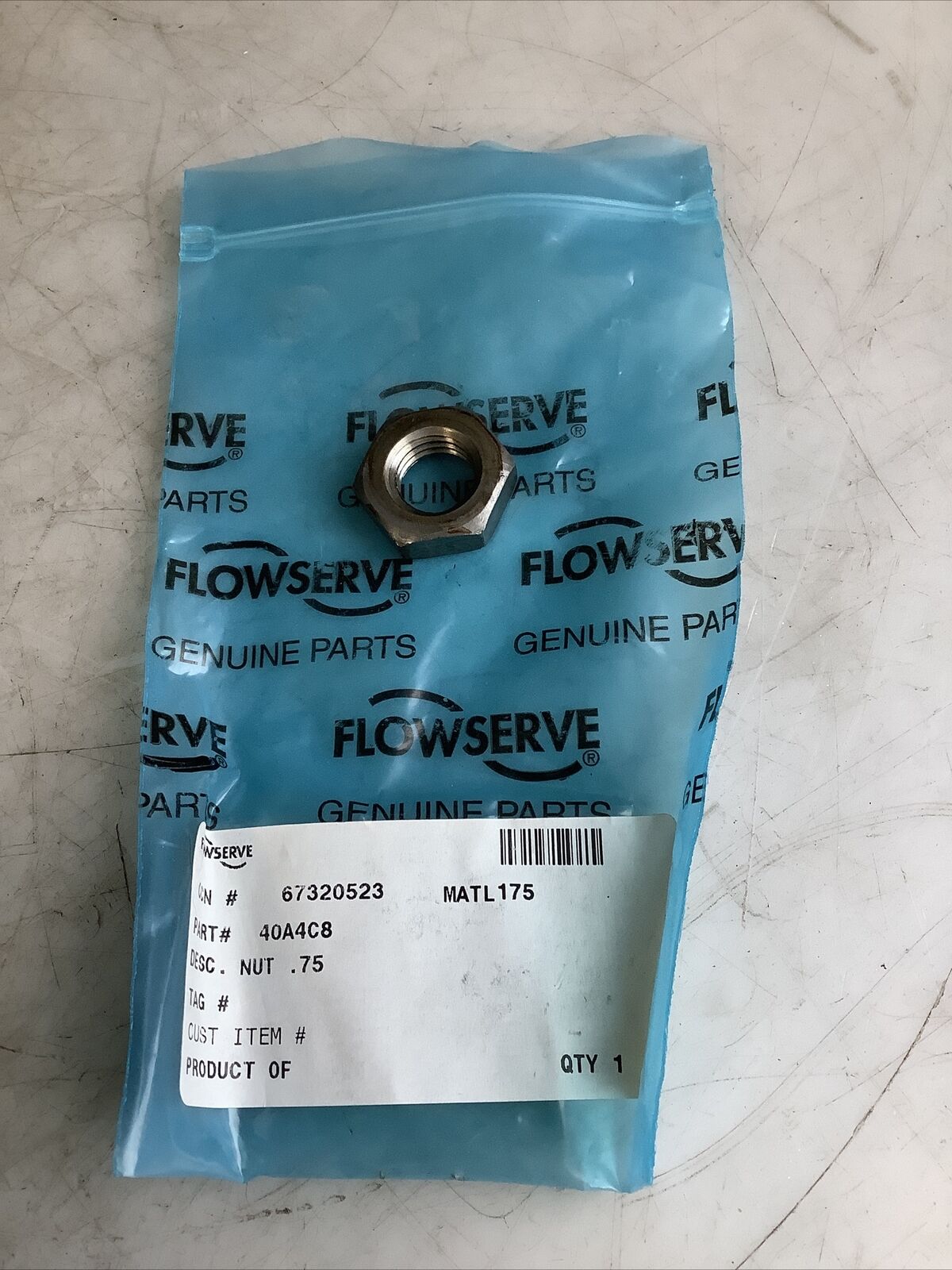 FLOWSERVE 001349-01 PIN LEVER ASSEMBLY 678