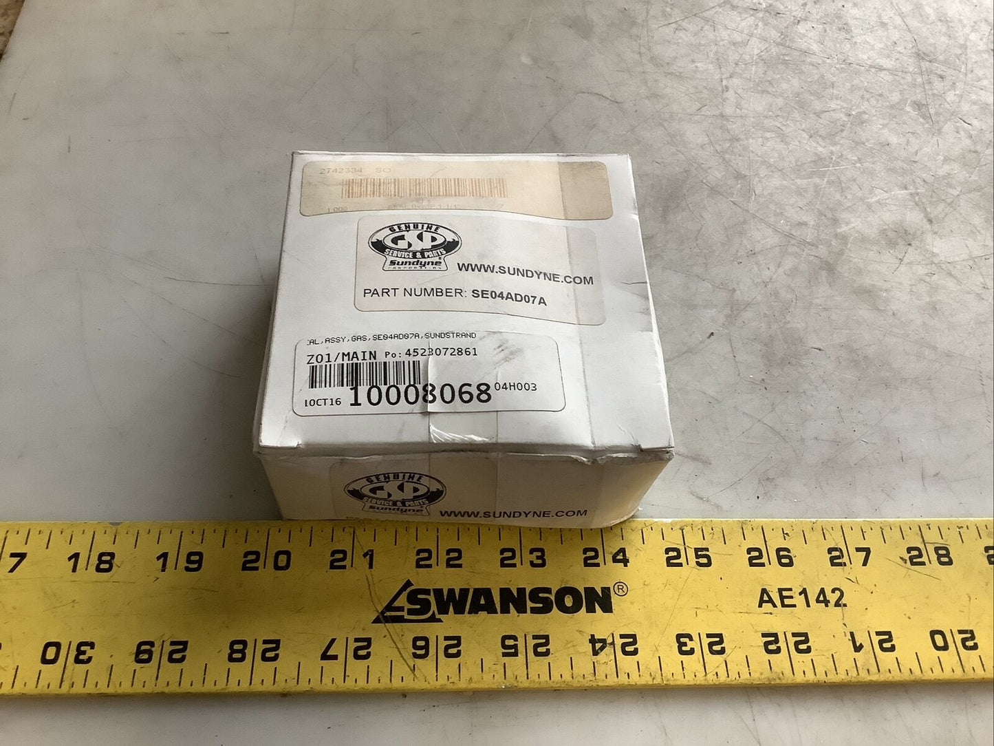 SUNDYNE SE04AD07A SEAL 678