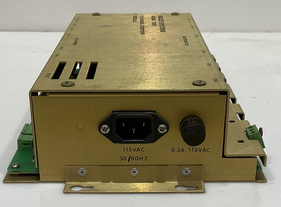 BRUCE SYSTEMS 9011086 MODEL 7630 6 CHANNEL OVERTEMP MODULE V 50/60
