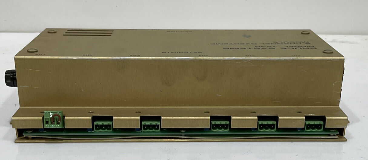BRUCE SYSTEMS 9011086 MODEL 7630 6 CHANNEL OVERTEMP MODULE V 50/60
