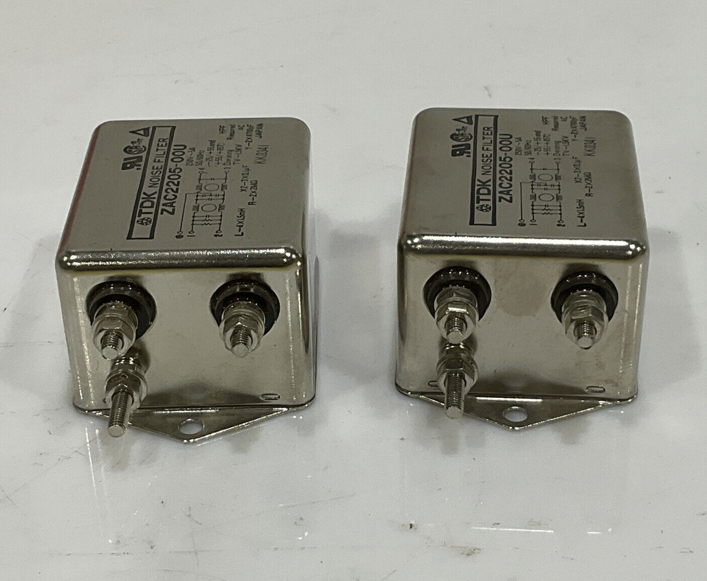 TDK ZAC2205-00U NOISE FILTER KK0341 LOT OF 2