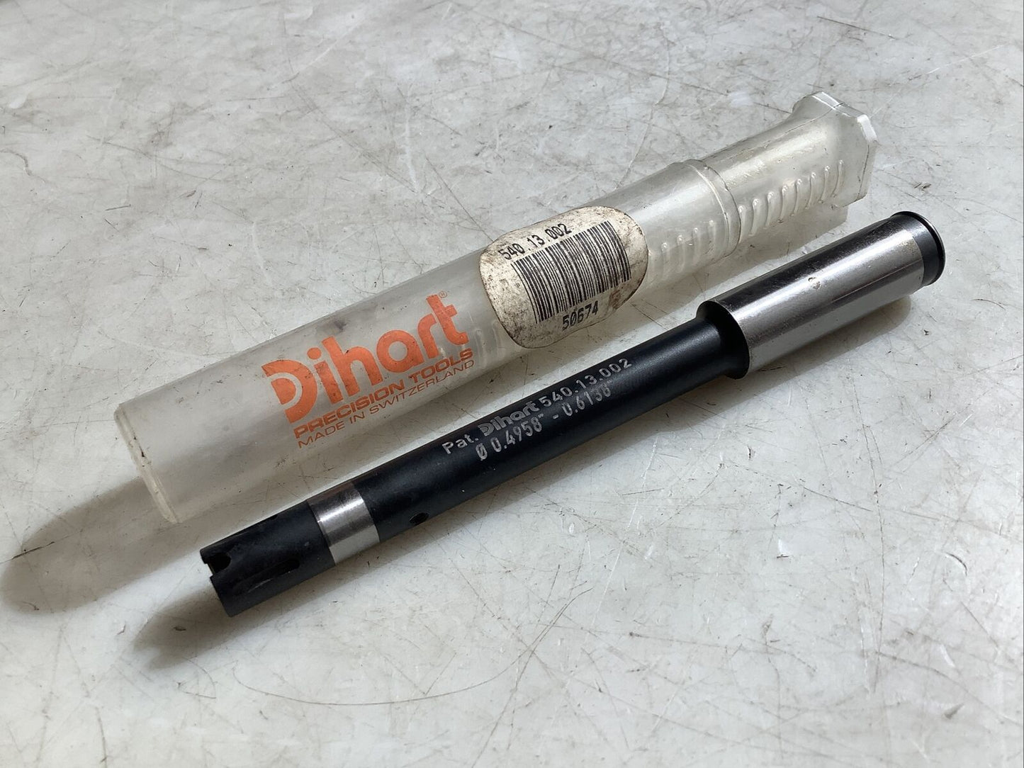 DIHART 540.13.002 RAPID SET REAMER 0.4958IN-0.6138IN