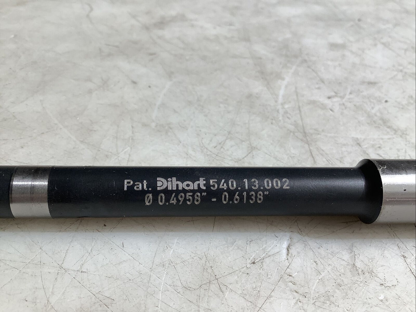 DIHART 540.13.002 RAPID SET REAMER 0.4958IN-0.6138IN