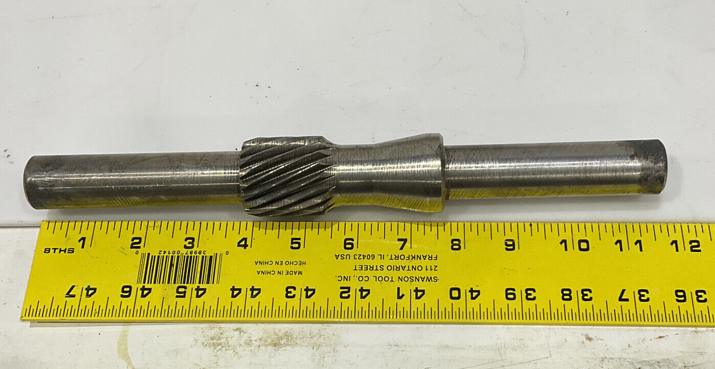 UNBRANDED STEEL GEAR PUMP SHAFT 11.5” X 1.5” X 1” X 3.5” 6789