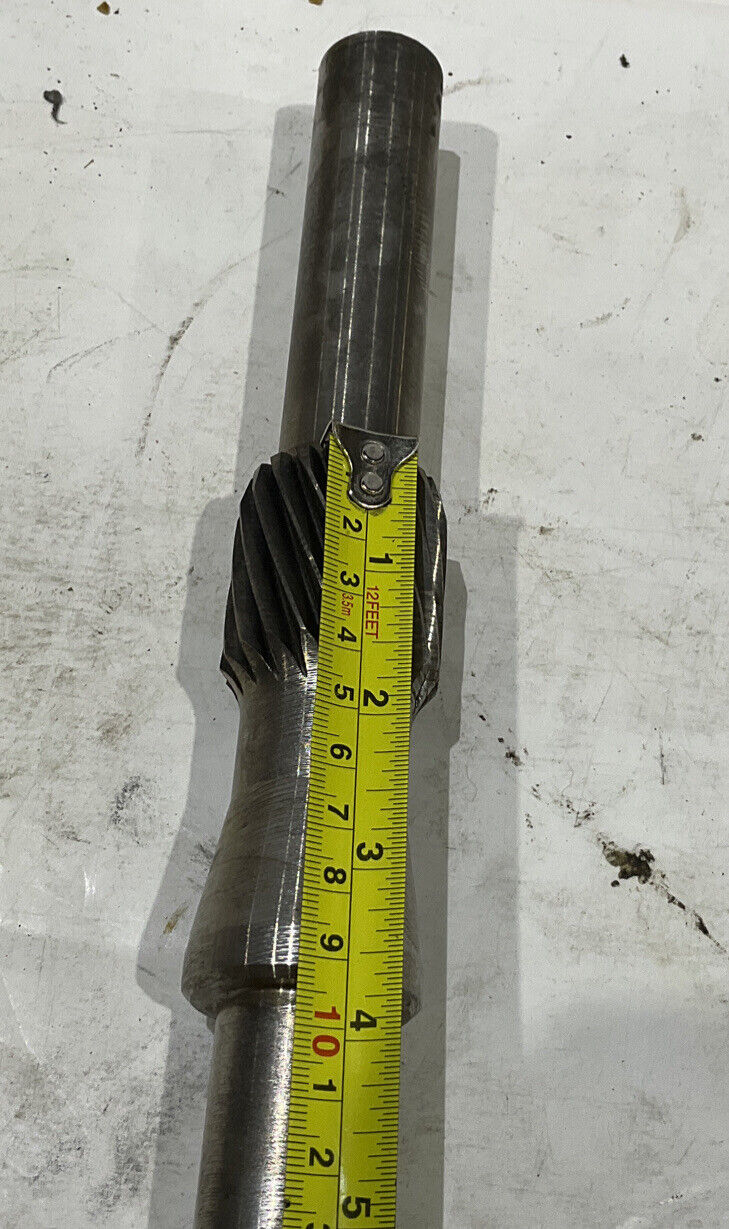 UNBRANDED STEEL GEAR PUMP SHAFT 11.5” X 1.5” X 1” X 3.5” 6789