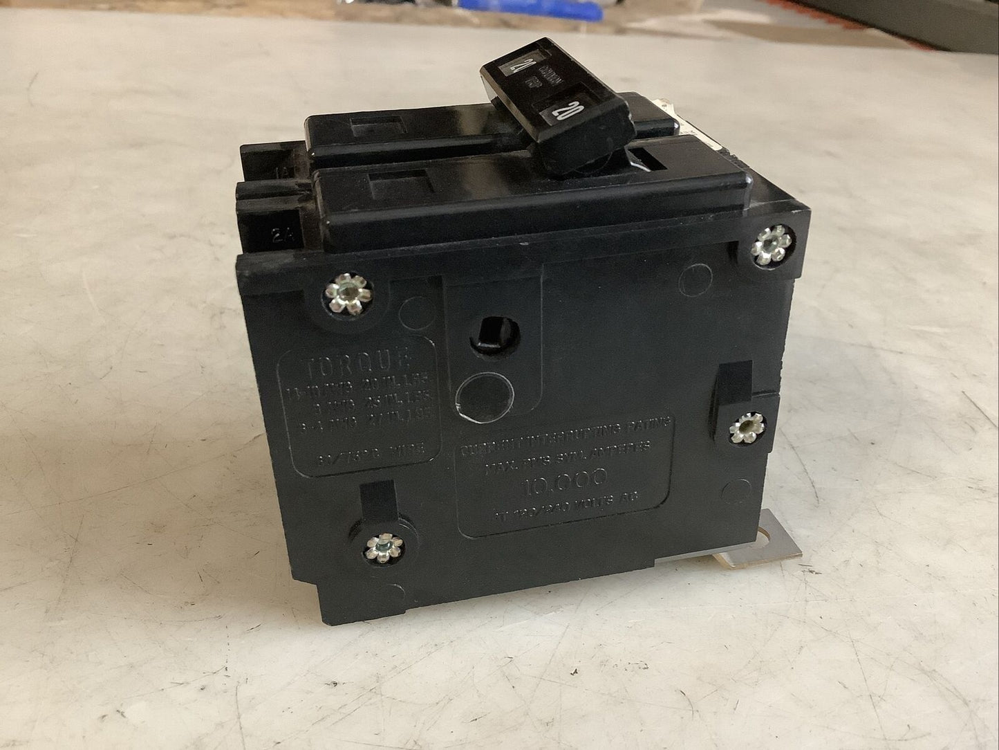 WESTINGHOUSE M1640 CIRCUIT BREAKER 20A 2 POLE 476