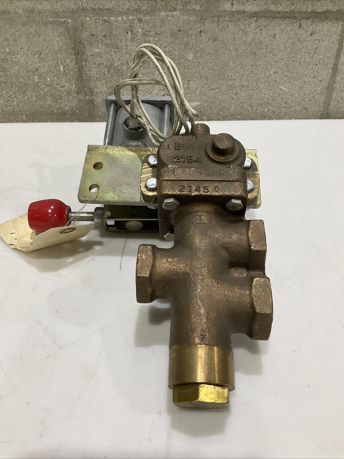 LAURENCE 3402WA79DC SOLENOID VALVE 125 DC FORM “M” 125 PSI AIR 476