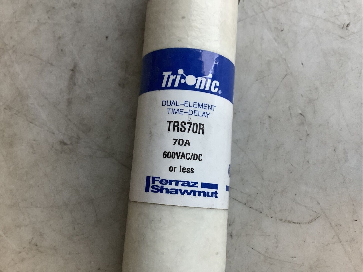 TRIONIC TRS70R TIME DELAY FUSE 70A 600VAC 476