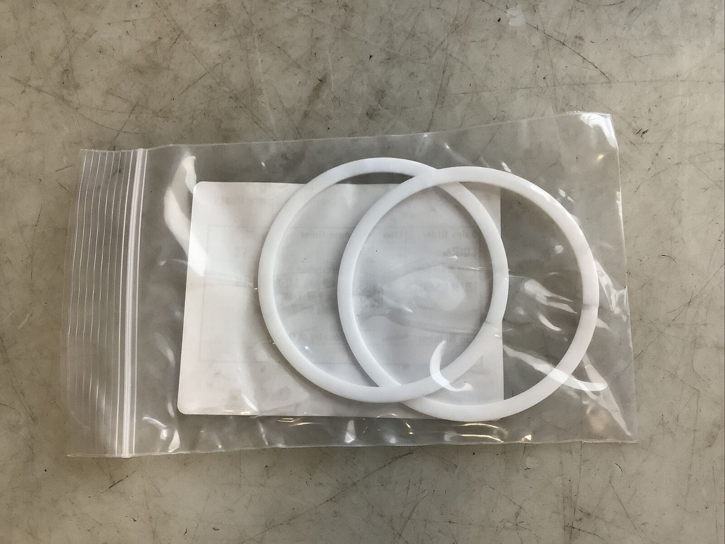 FLOWSERVE 025155.925.000 BACKUP RING 3.12IN OD DASH 335 PLASTIC PTFE 476 - QTY 2