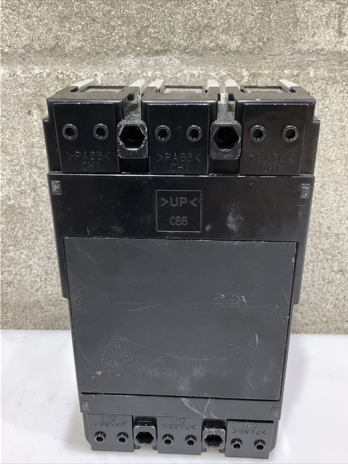 FUJI ELECTRIC BW125JAGU-3P060 BREAKER, BW9V0CA HANDLE, SCE12EL1206SSLP PANEL CDM