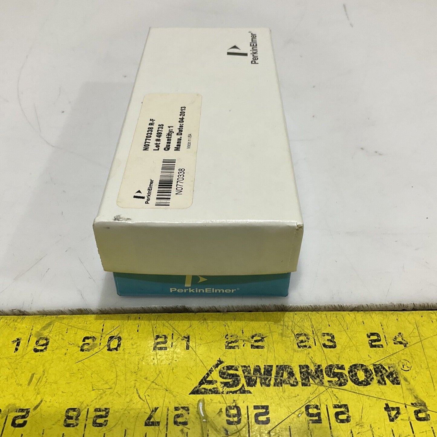PERKINELMER N0770338 R-F 1-SLOT DEMOUNTABLE QUARTZ TORCH FOR OPTIMA CDM