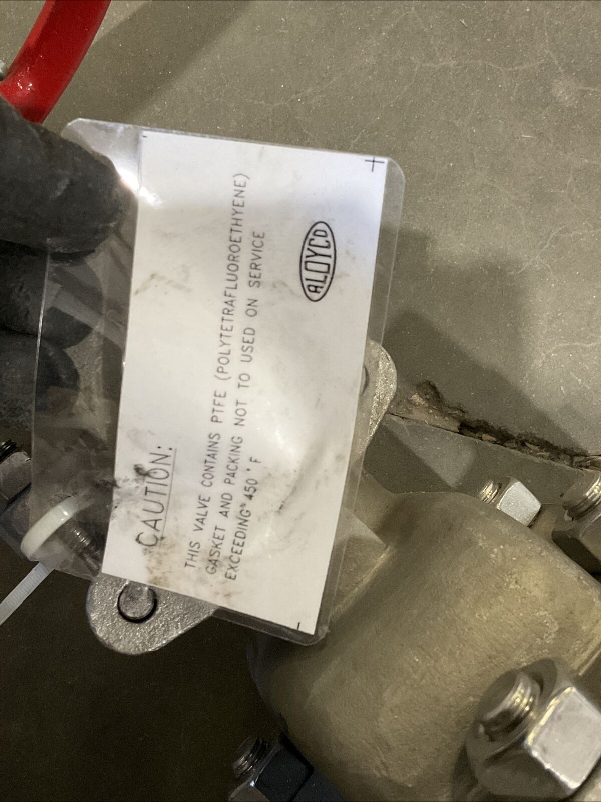 ALOYCO 117C02*030 RISING GATE VALVE 3” 316 SS CF8M 150# 117 373