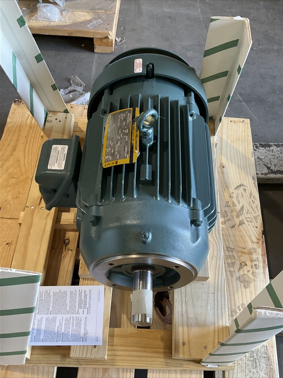 BALDOR RELIANCE VECP2334T SUPER-E MOTOR 60HZ 3PH 20HP 230/460V 1770RPM 373