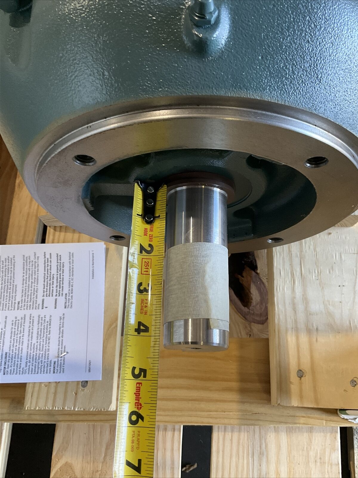 BALDOR RELIANCE VECP2334T SUPER-E MOTOR 60HZ 3PH 20HP 230/460V 1770RPM 373