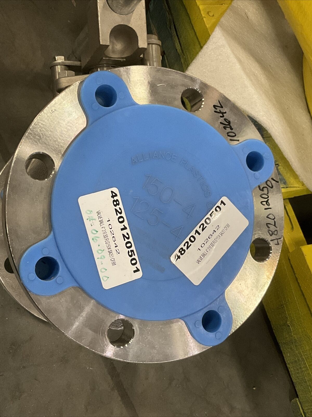 APOLLO 87A10A01 STAINLESS STEEL BALL VALVE 4” 275PSI5 373