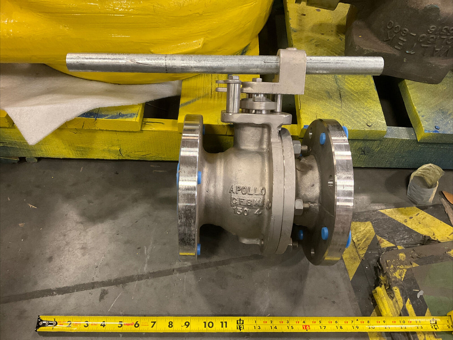 APOLLO 87A10A01 STAINLESS STEEL BALL VALVE 4” 275PSI5 373