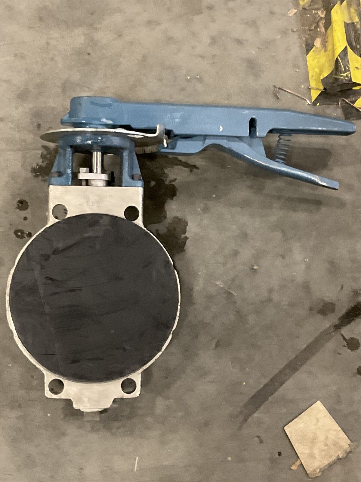 DEZURIK 9221217R000 BUTTERFLY GATE VALVE 6" 316 SS 373