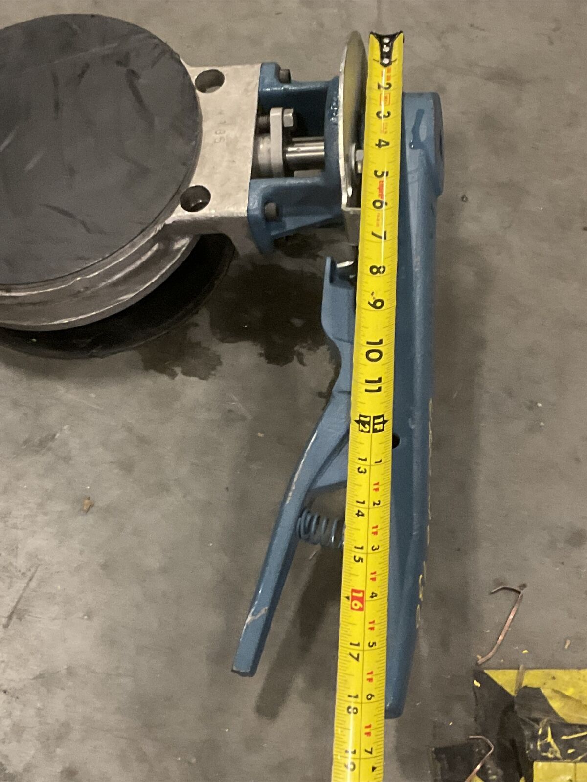 DEZURIK 9221217R000 BUTTERFLY GATE VALVE 6" 316 SS 373