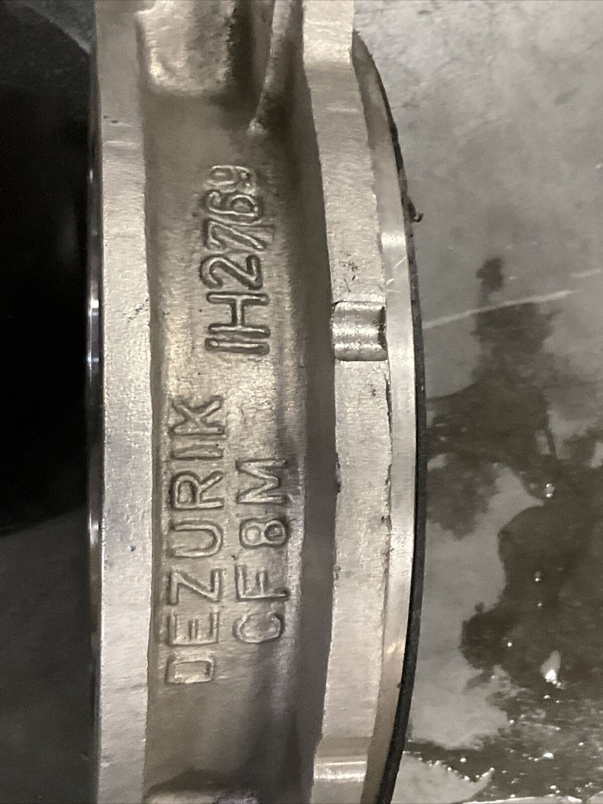 DEZURIK 9221217R000 BUTTERFLY GATE VALVE 6" 316 SS 373