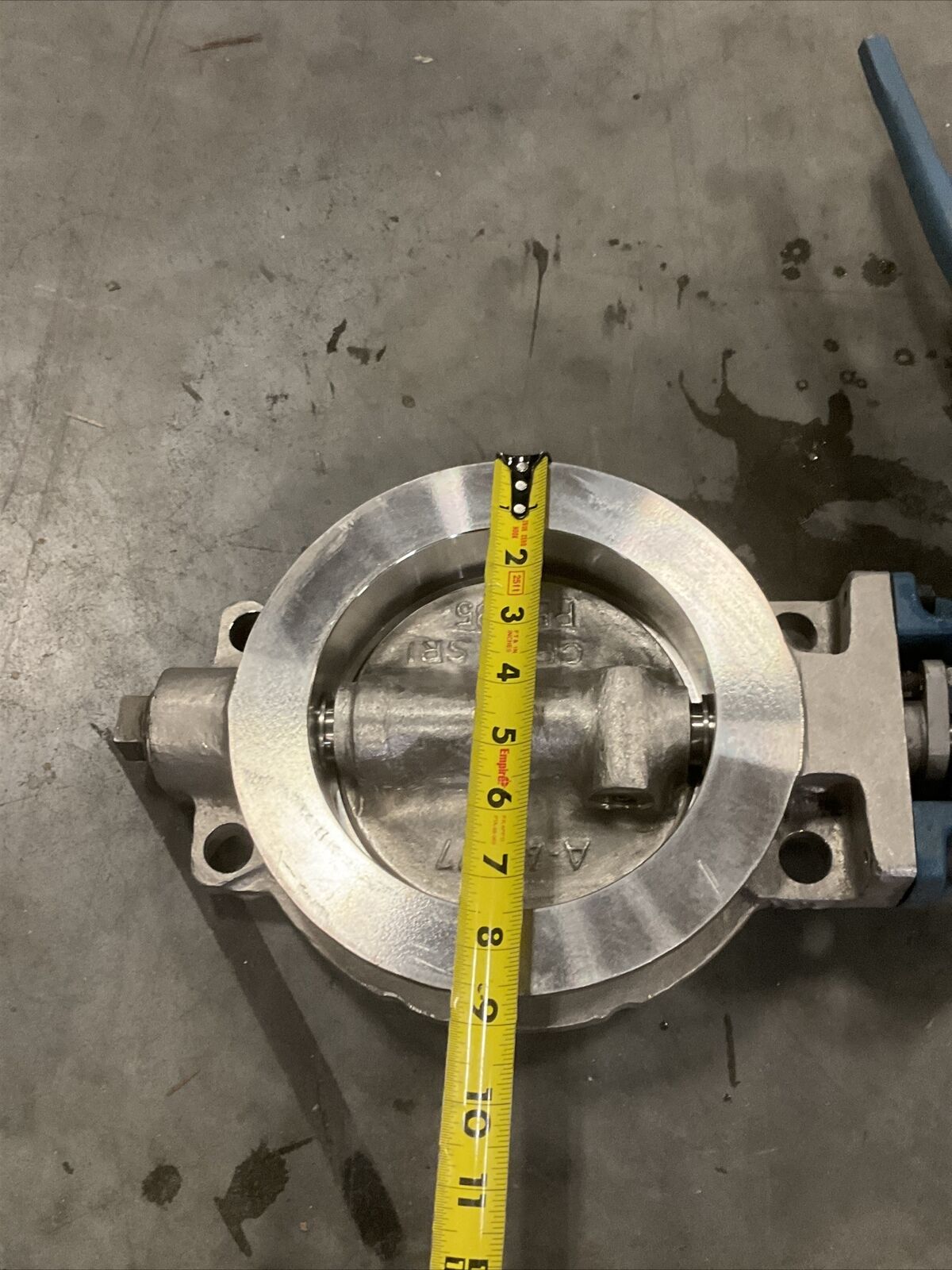 DEZURIK 9221217R000 BUTTERFLY GATE VALVE 6" 316 SS 373