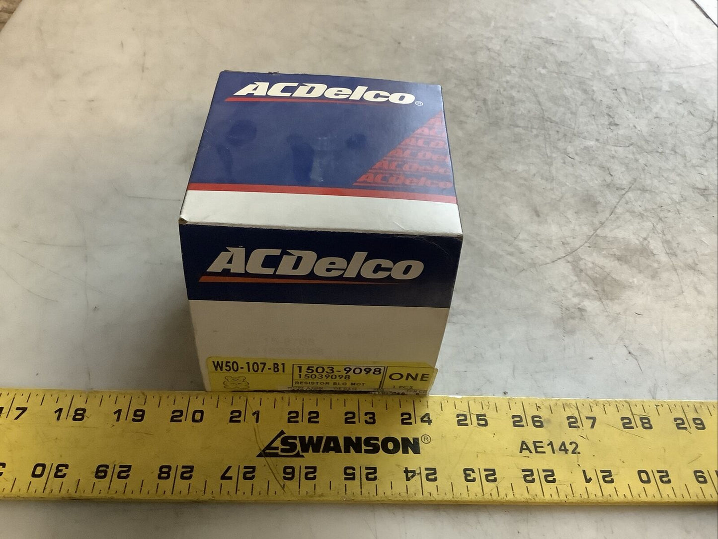 GM 15039098 ACDELCO 15-8788 BLOWER MOTOR RESISTOR 476