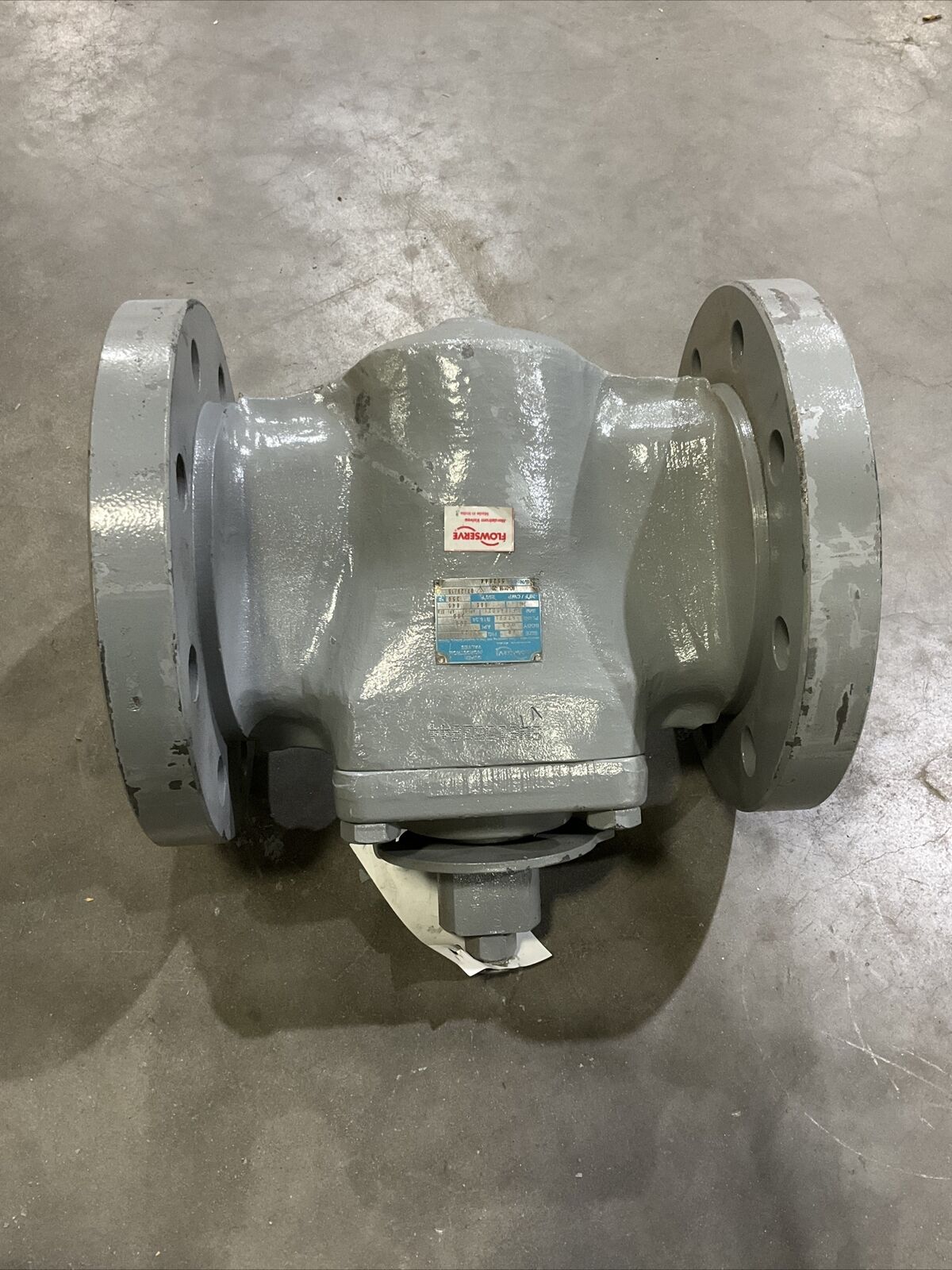 FLOWSERVE 4" F1645021 B16.34 300 SUPER GATE PLUG VALVE 4R 373