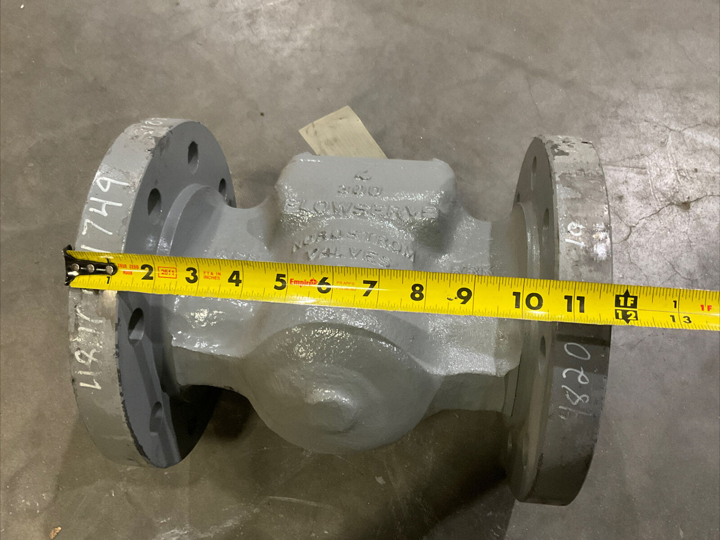 FLOWSERVE 4" F1645021 B16.34 300 SUPER GATE PLUG VALVE 4R 373