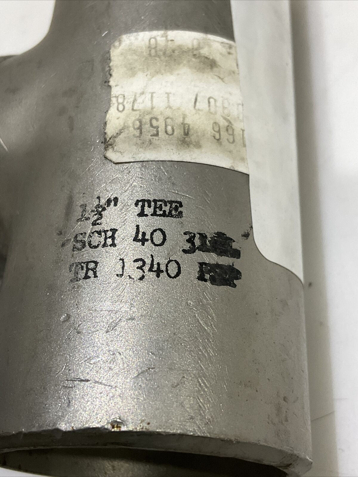 BUTTWELD SA403 WP316L PIPE TEE SCH 40 1-1/2” LOT OF 3 373