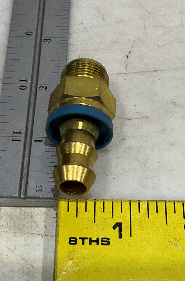 SWAGELOK B-PB8-PM8 PUSH ON HOSE FITTING LOT OF 4 476