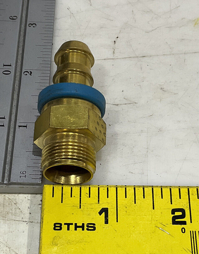 SWAGELOK B-PB8-PM8 PUSH ON HOSE FITTING LOT OF 4 476
