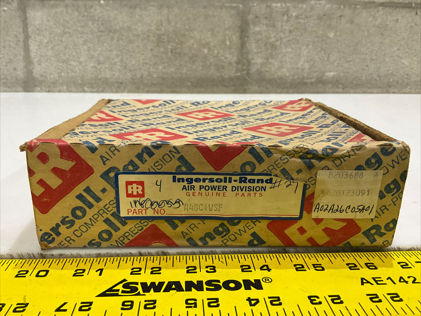 INGERSOLL-RAND A48CIWSF AIR COMPRESSOR 373