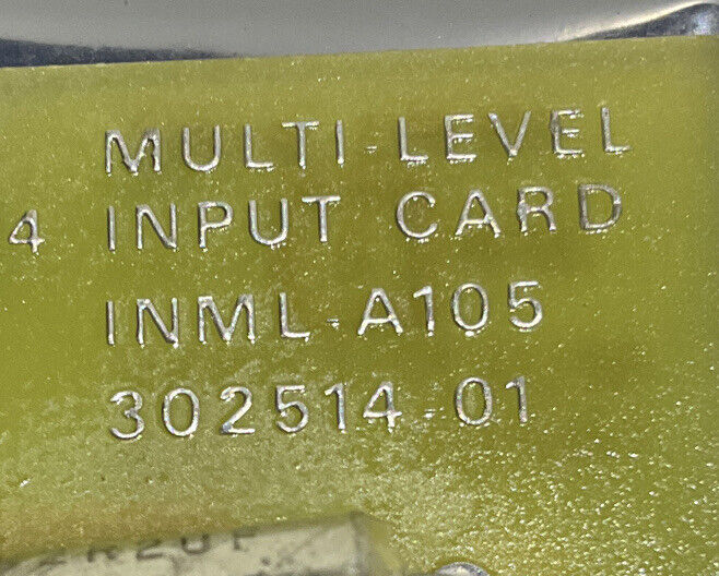 FORNEY 302514-01 INML-A105 MULTI-LEVEL INPUT CARD 373