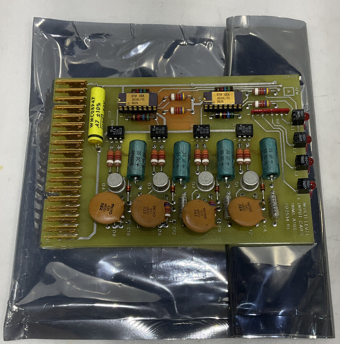 FORNEY 302514-01 INML-A105 MULTI-LEVEL INPUT CARD 373