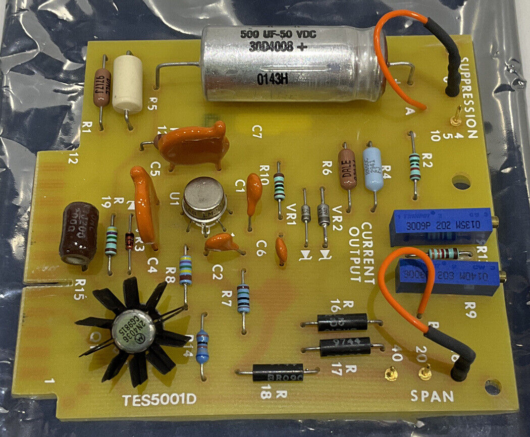 HONEYWELL 445891 TES5001D PRINTED WIRING ASSEMBLY SUPPRESSION 373