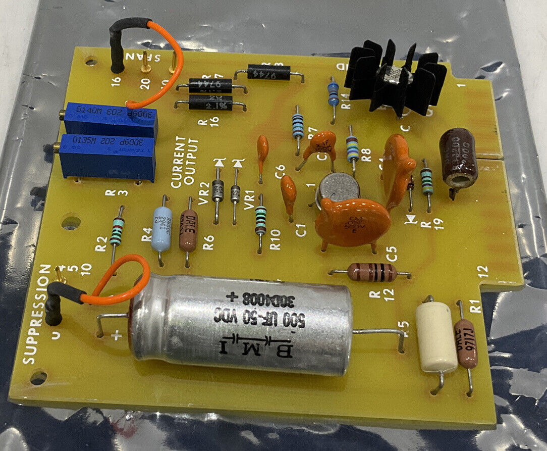 HONEYWELL 445891 TES5001D PRINTED WIRING ASSEMBLY SUPPRESSION 373