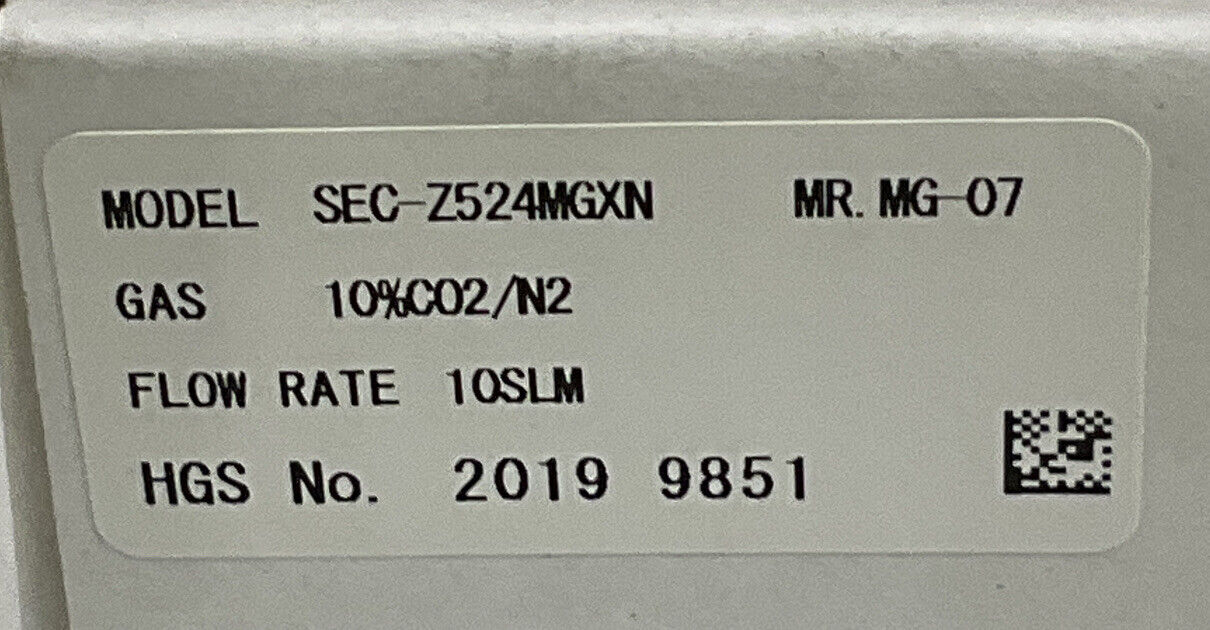 HORIBA STEC SEC-Z524MGXN MASS FLOW CONTROLLER/METER 30SLM N2 373