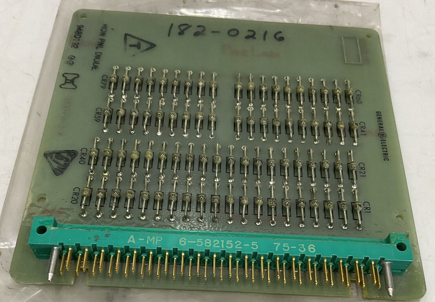 GENERAL ELECTRIC 948D192G2 948D191-2-0 MON PNL DIODE 373