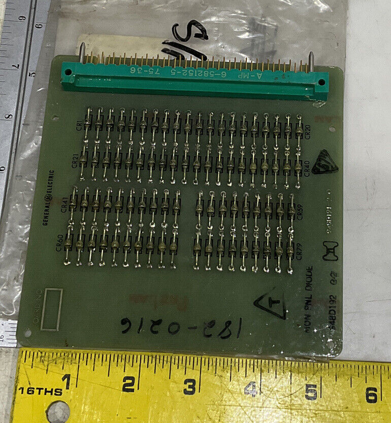 GENERAL ELECTRIC 948D192G2 948D191-2-0 MON PNL DIODE 373
