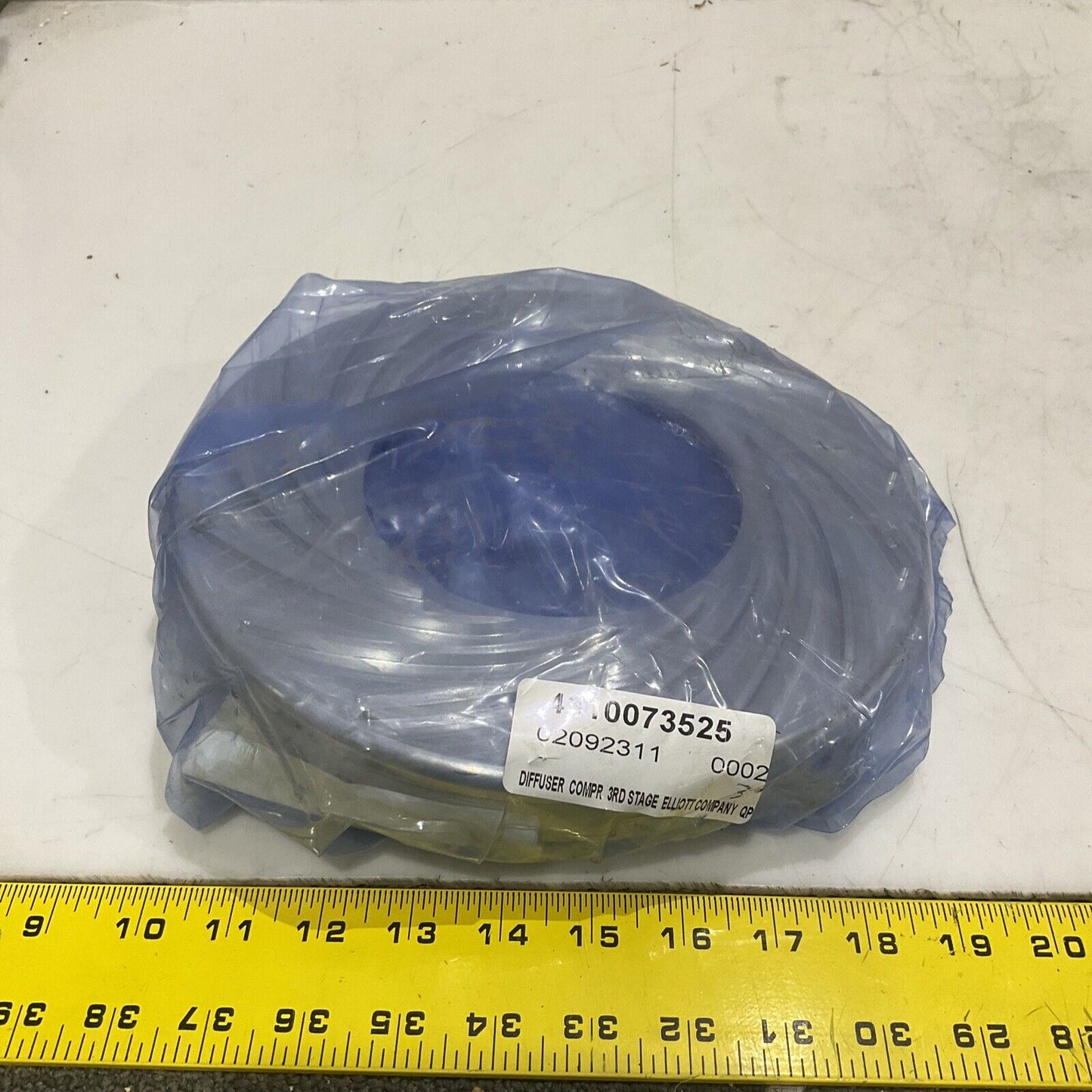 ELLIOTT AIR COMPANY QP0602-32 3RD STAGE COMPRESSOR DIFFUSER 373