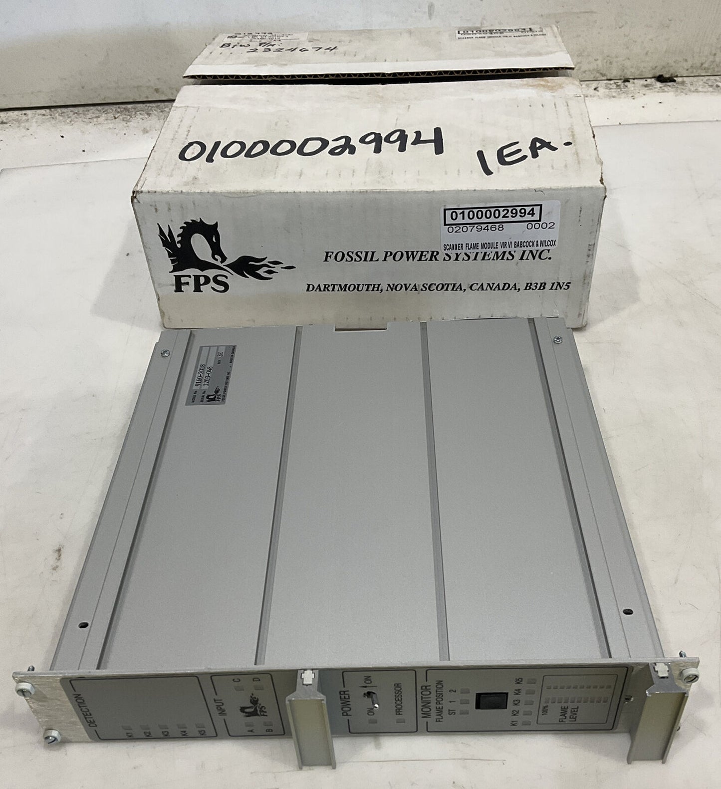 FPS FOSSIL POWER SYSTEMS 9160-2018 SCANNER MODULE VIR VI SERIES 2 373