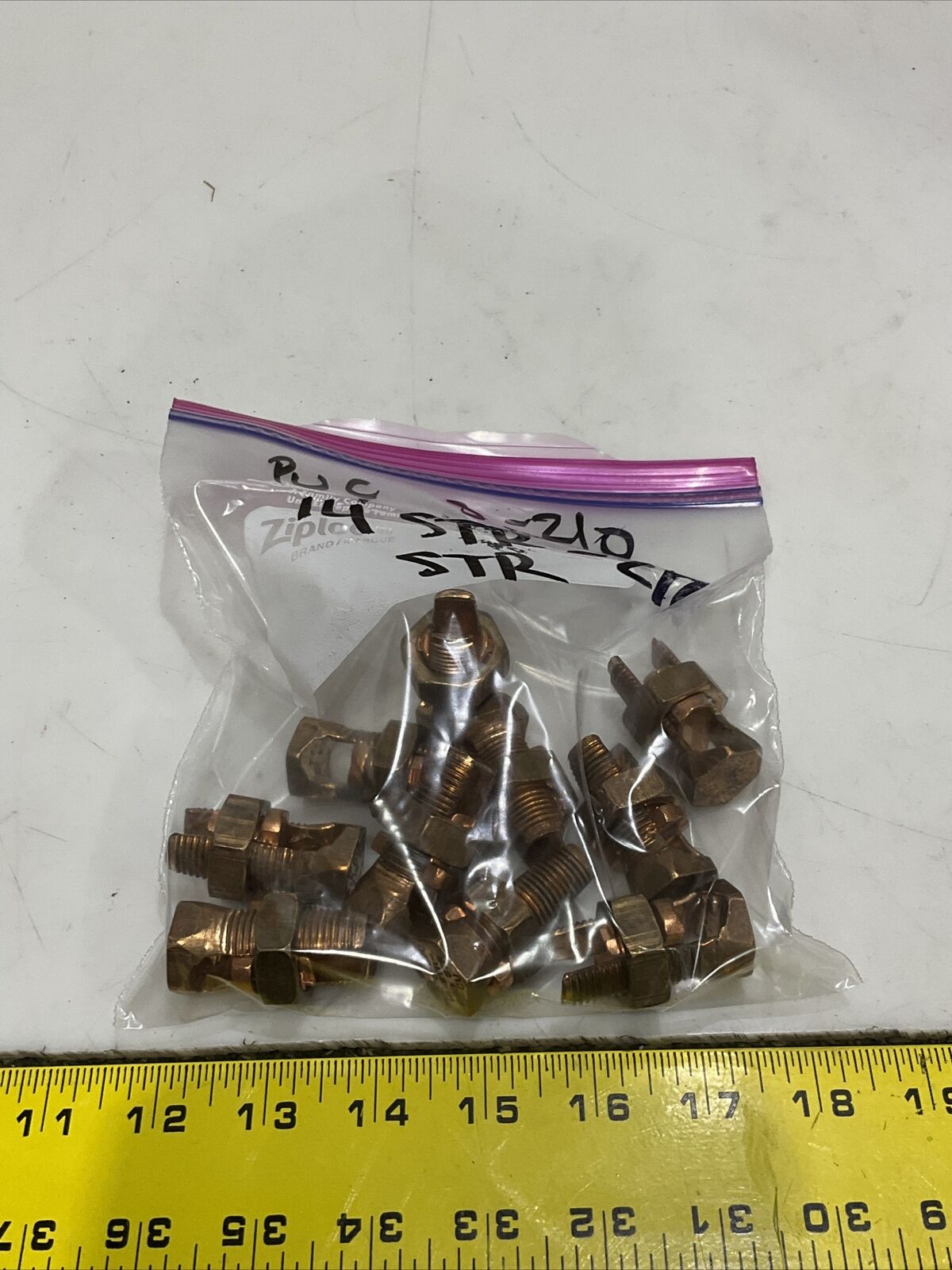 THOMAS & BETTS COPPER PUC S-2/0 14 STR-2/0 SPLIT CABLE CONNECTOR LOT OF 10 373