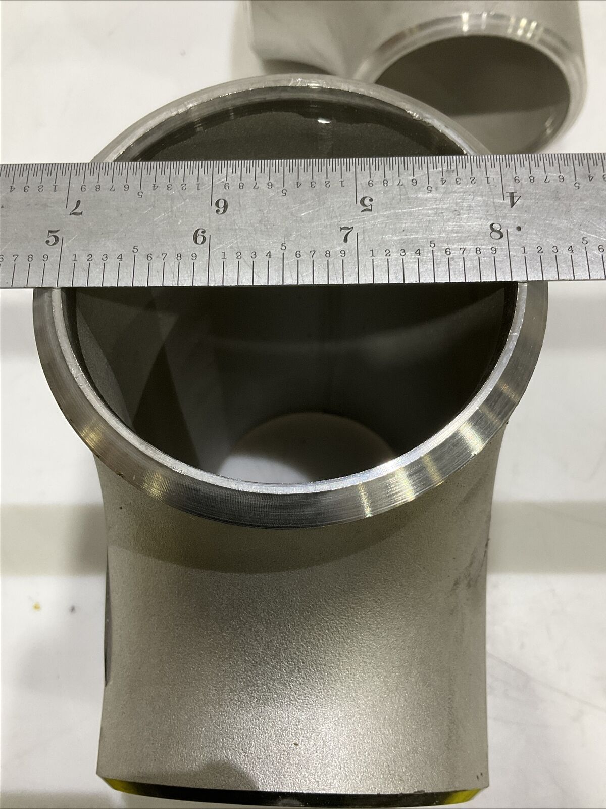 TA CHEN NSF-61-G SA403 WP316L HT-551983 BUTTWELD TEE PIPE SCH40 3” LOT OF 2 373