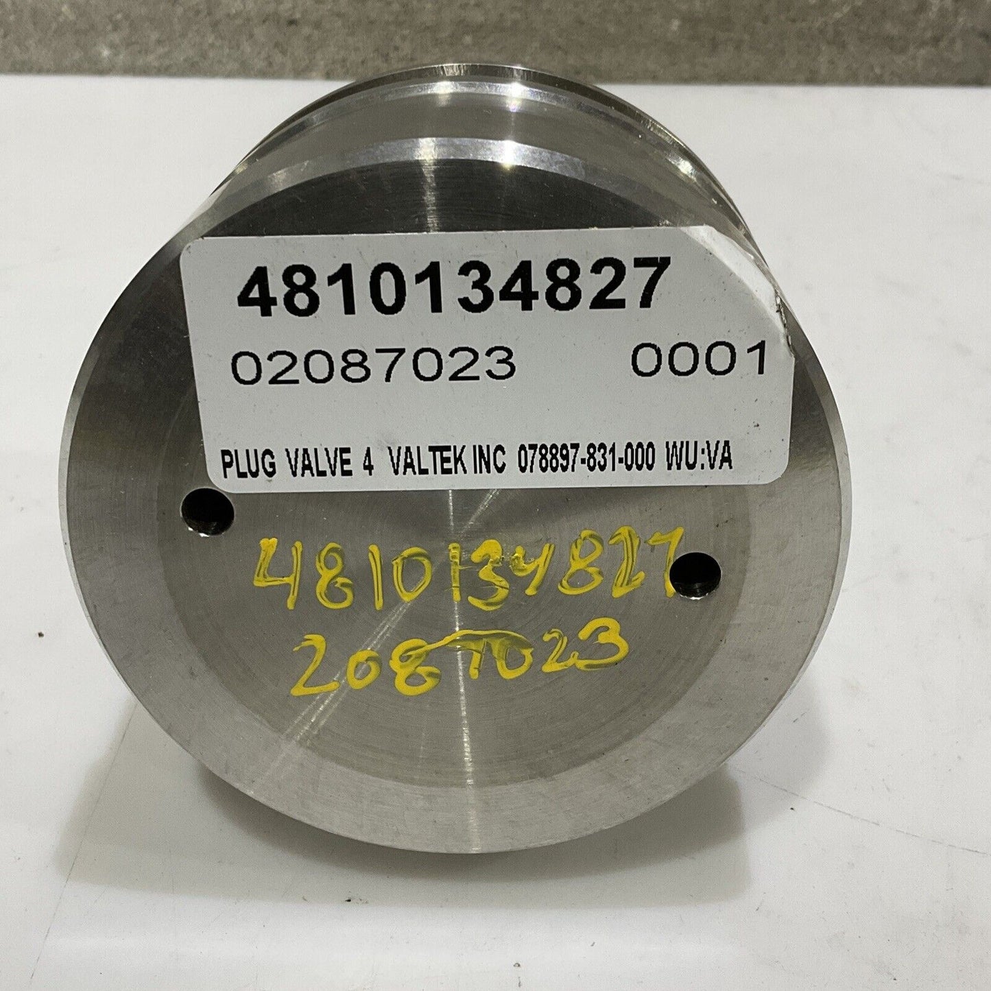 FLOWSERVE 078897.831.000 VALVE PLUG CAVONT MK1 CAVCONT 4” TN 3.75” 2 STROKE 373