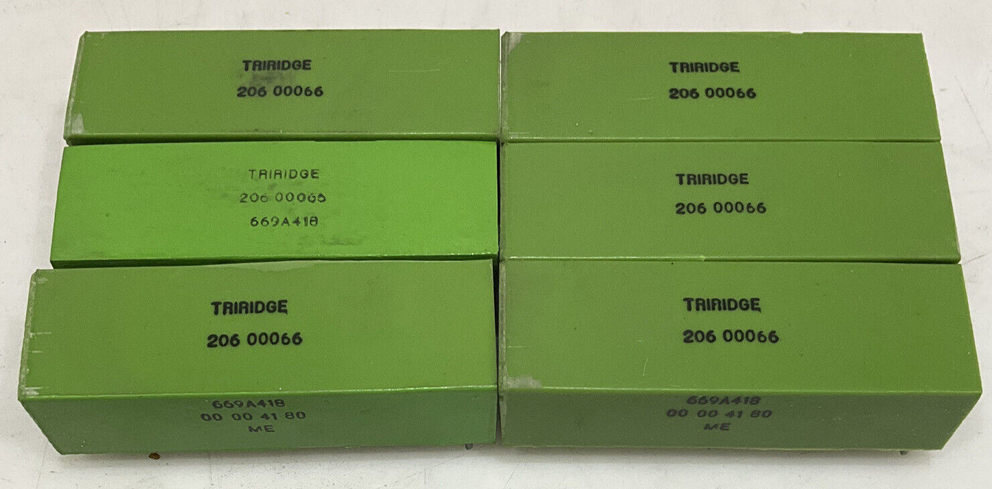 TRIRIDGE 206 00066 ME MOUNT RELAY MODULE 669A418 LOT OF 6 373