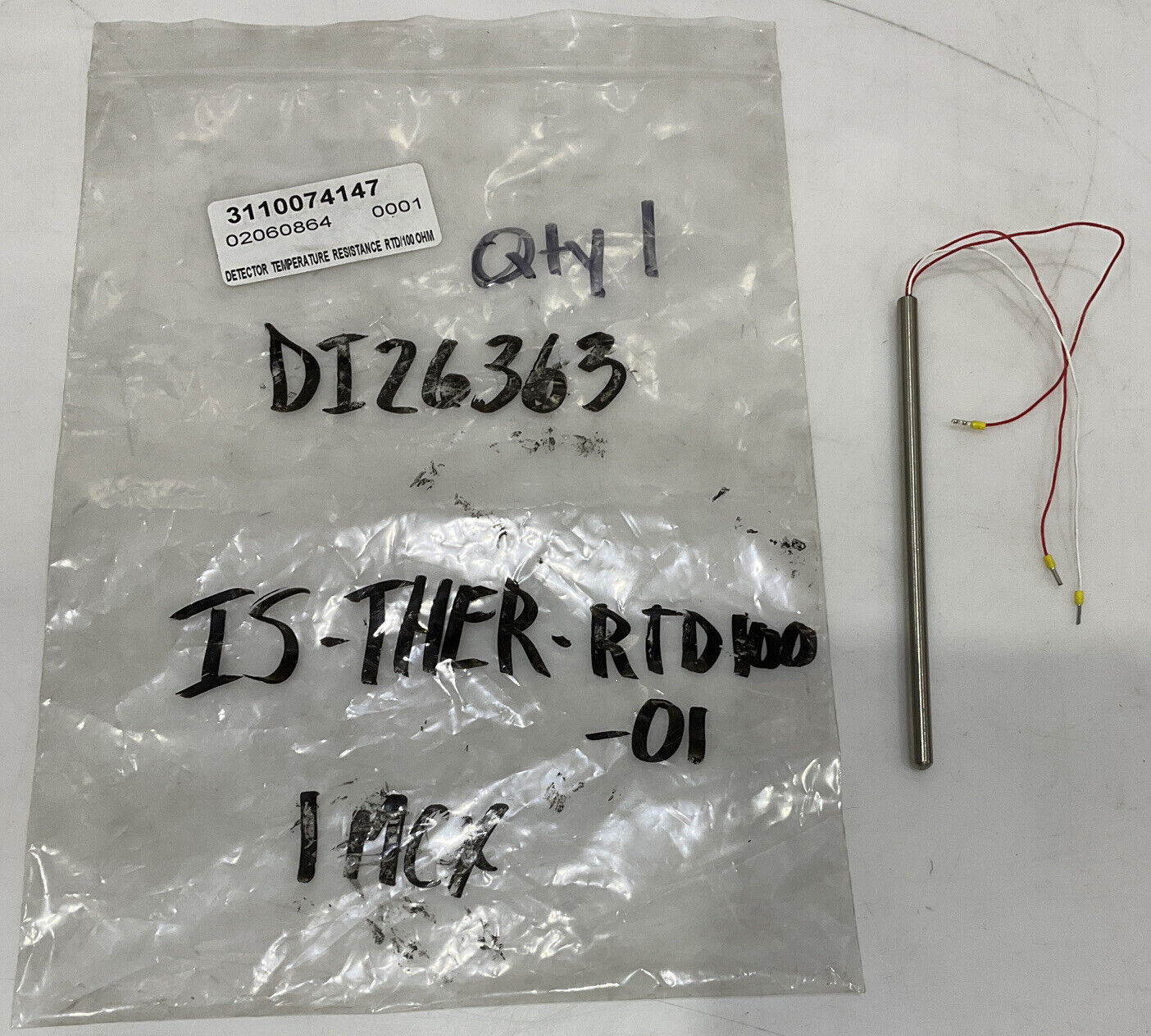 HIBON S653PD120Z36 TYPE 600 RESISTANCE TEMPERATURE DETECTOR 373