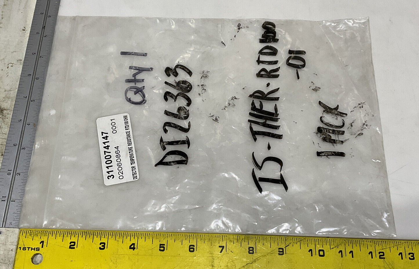 HIBON S653PD120Z36 TYPE 600 RESISTANCE TEMPERATURE DETECTOR 373