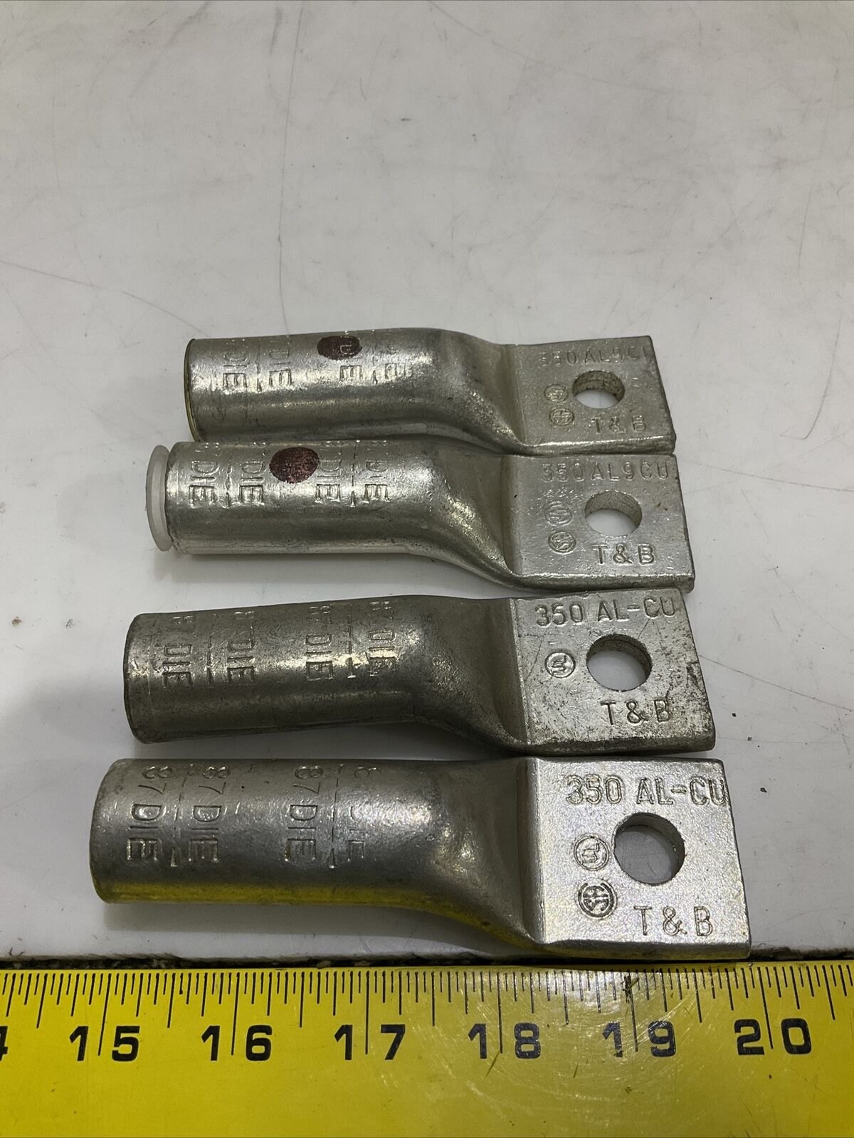 T&B 60165 350MCM BRN 1H ALCU LUG LOT OF 4 373