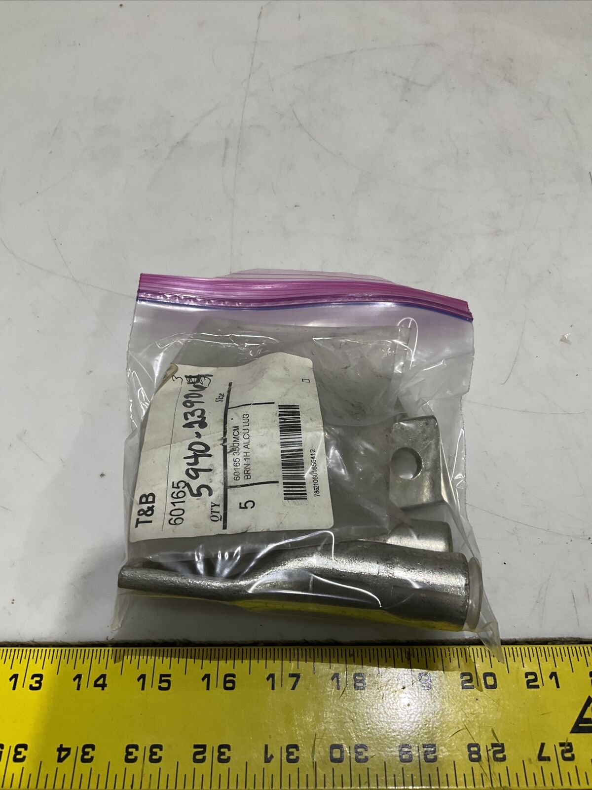 T&B 60165 350MCM BRN 1H ALCU LUG LOT OF 4 373