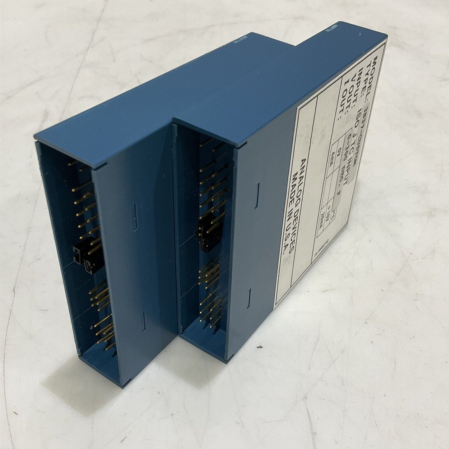 ANALOG DEVICES 3B37-CUSTOM ISOLATED TC INPUT 0-300 DEGREE F LOT OF 2 373