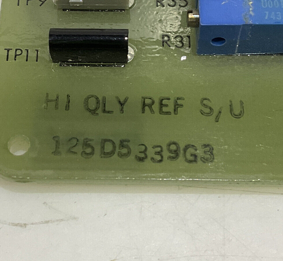 GENERAL ELECTRIC 125D5339G3 HI QLY REF S/U 373